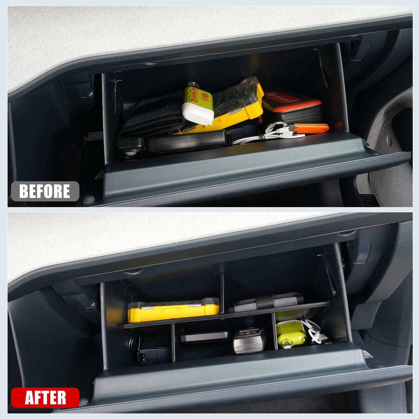 Mabett Glove Box Organizer Dividers for Ford Maverick 2022-2025