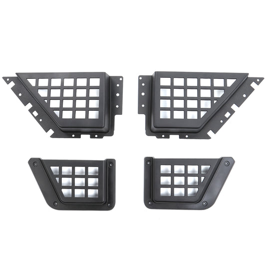 Mabett Door Molle Panels Storage Pocket for Ford Bronco Accessories 2021 - 2024, Side Door Storage Organizer Box fit Bronco 4-Door (4PCS)