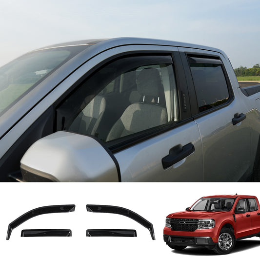 Mabett Visor Rain Guards Compatible with Ford Maverick 2022-2025