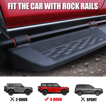 Raptor Style Running Board for Ford Bronco 4 Door 2021-2025