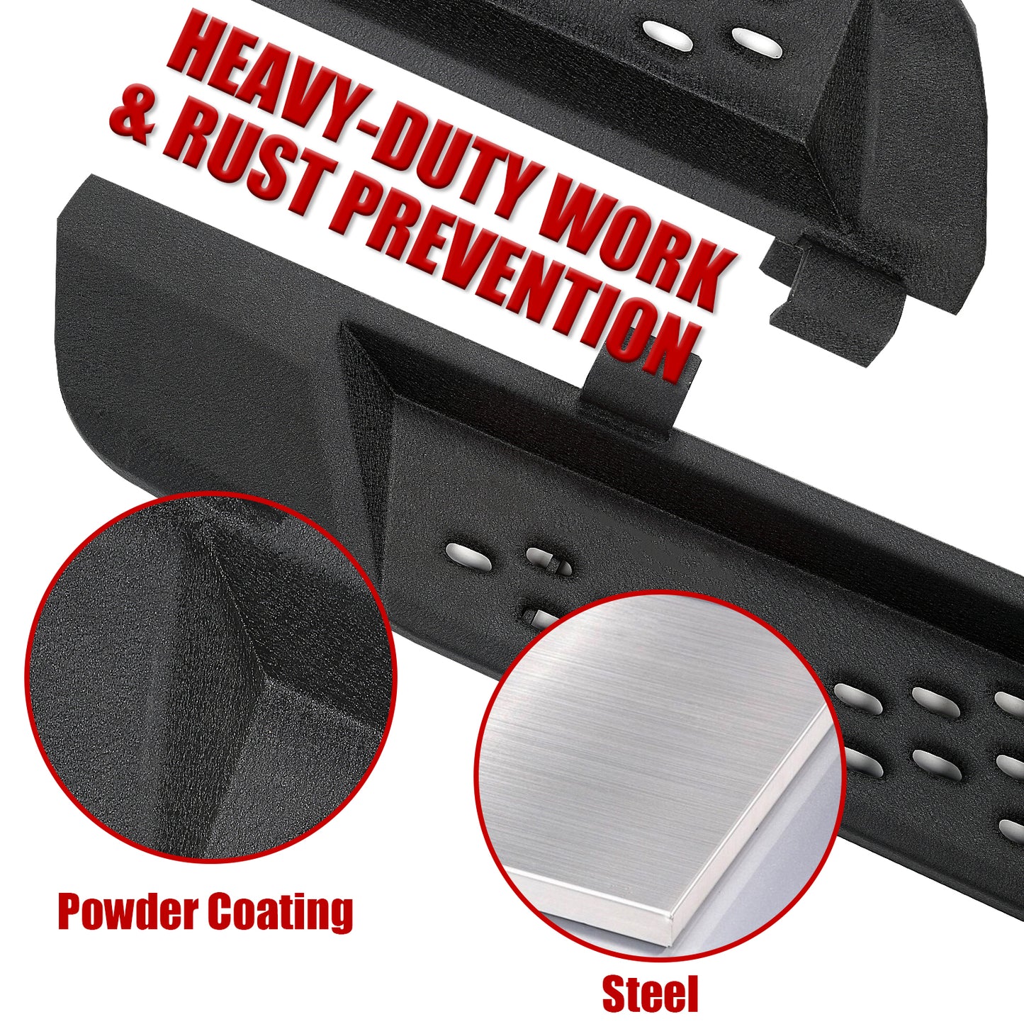 Raptor Style Running Board for Ford Bronco 4 Door 2021-2025