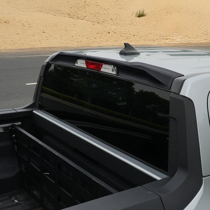 Mabett Rear Roof Cab Spoiler Compatible with 2022-2025 Ford Maverick Scuff Resistant ABS Truck Top Wing Lip Exterior for Ford Maverick Accessories