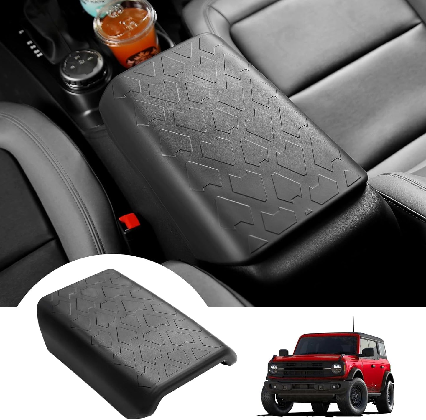Mabett Center Console Cover for Ford Bronco Accessories 2021-2026