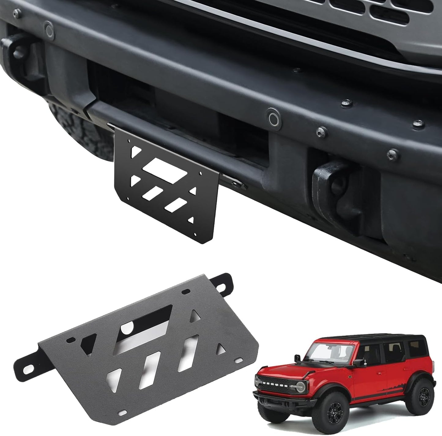 Mabett License Plate Bracket for Ford Bronco 2021-2026 2/4-Door