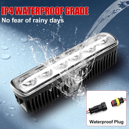 Mabett Roof Top Lights Bar for Ford Maverick 2022-2025 Accessories, White LED Beads Spotlights Kit Truck Cab Light Waterproof Rooftop Searchlight Off-Road Only