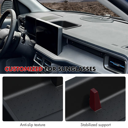 Mabett Dashboard Storage Organizer for Ford Maverick 2025 (Not 2022-2024 model)