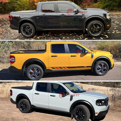 Mabett Fender Flares for Ford Maverick 2022 2023 2024 2025, Front and Rear Wheel Eyebrow Maverick Accessories 4PCS Fender Trim