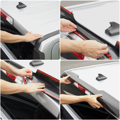 Mabett Rear Roof Cab Spoiler Compatible with 2022-2025 Ford Maverick Scuff Resistant ABS Truck Top Wing Lip Exterior for Ford Maverick Accessories