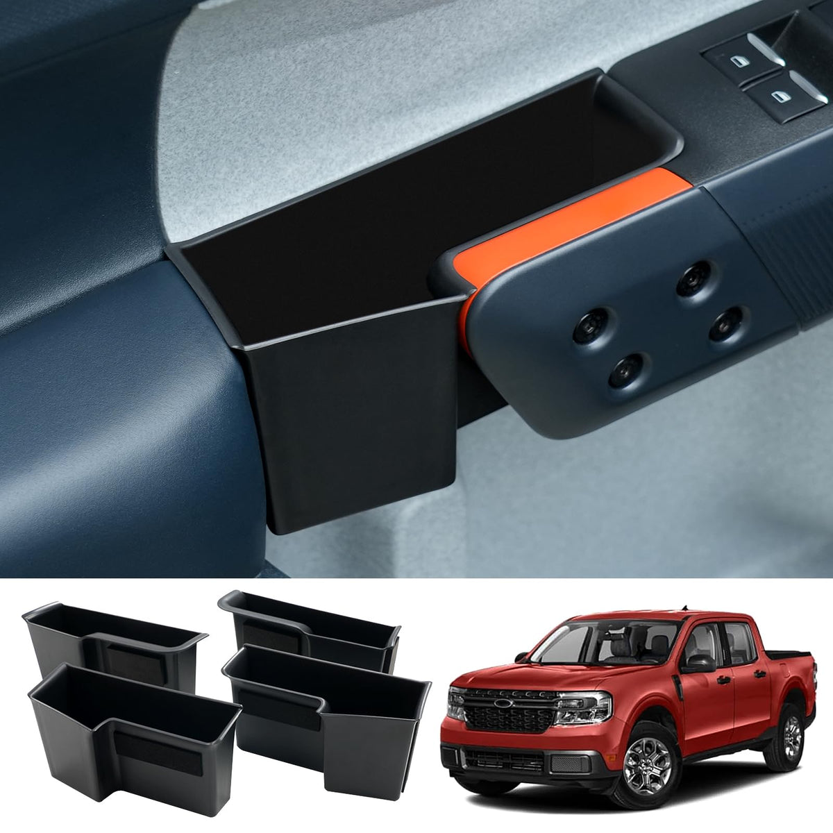 Door Handle Storage Organizers for Ford Maverick