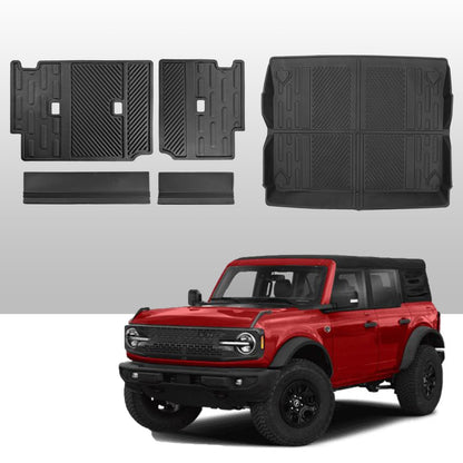 Mabett Seat Back Cover and Cargo Liner for Ford Bronco 2021-2026 4 Door