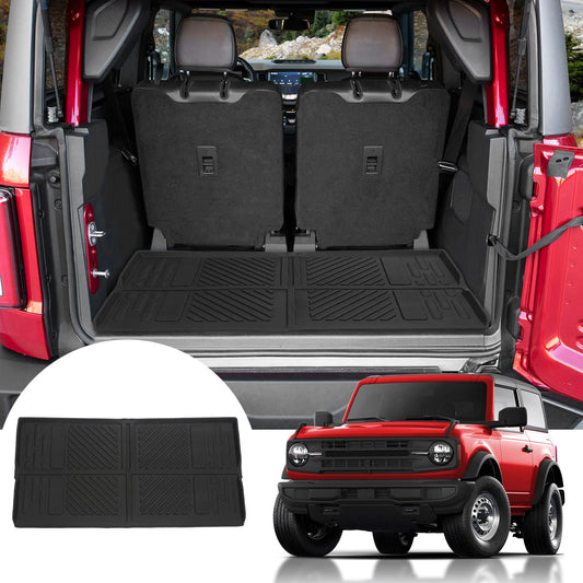 Mabett Cargo Liner Trunk Mat for Ford Bronco Accessories 2021-2026 2-Door