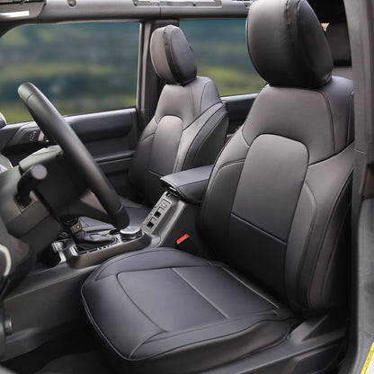 Mabett Seat Cover Protector with Rear Cup Holder for Ford Bronco 2021-2026
