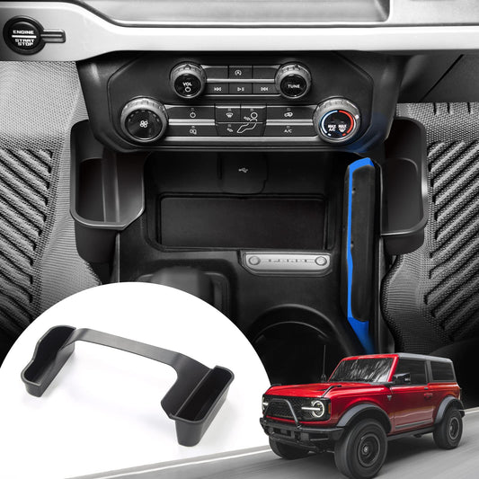 Mabett Center Console Shifter Storage Box Compatible with Ford Bronco 2021-2026