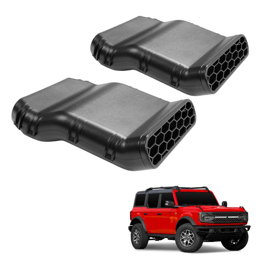 Mabett Under Seat Vent Deflectors for Ford Bronco 4-Door 2021-2024