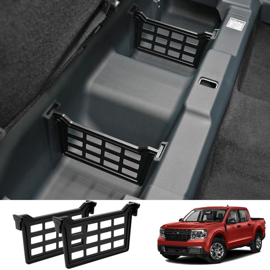 Mabett Rear Under Seat Dividers for Ford Maverick Accessories 2022-2026