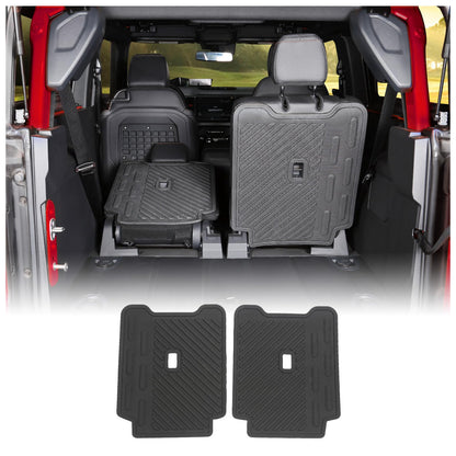 Mabett Back Seat Cover Backrest Protector for Ford Bronco Accessories 2021-2026 2-Door