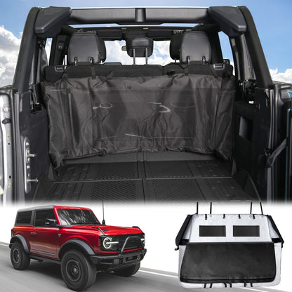 Mabett Soft Top Window Storage Bag for Ford Bronco Accessories 2021-2024 4 Door
