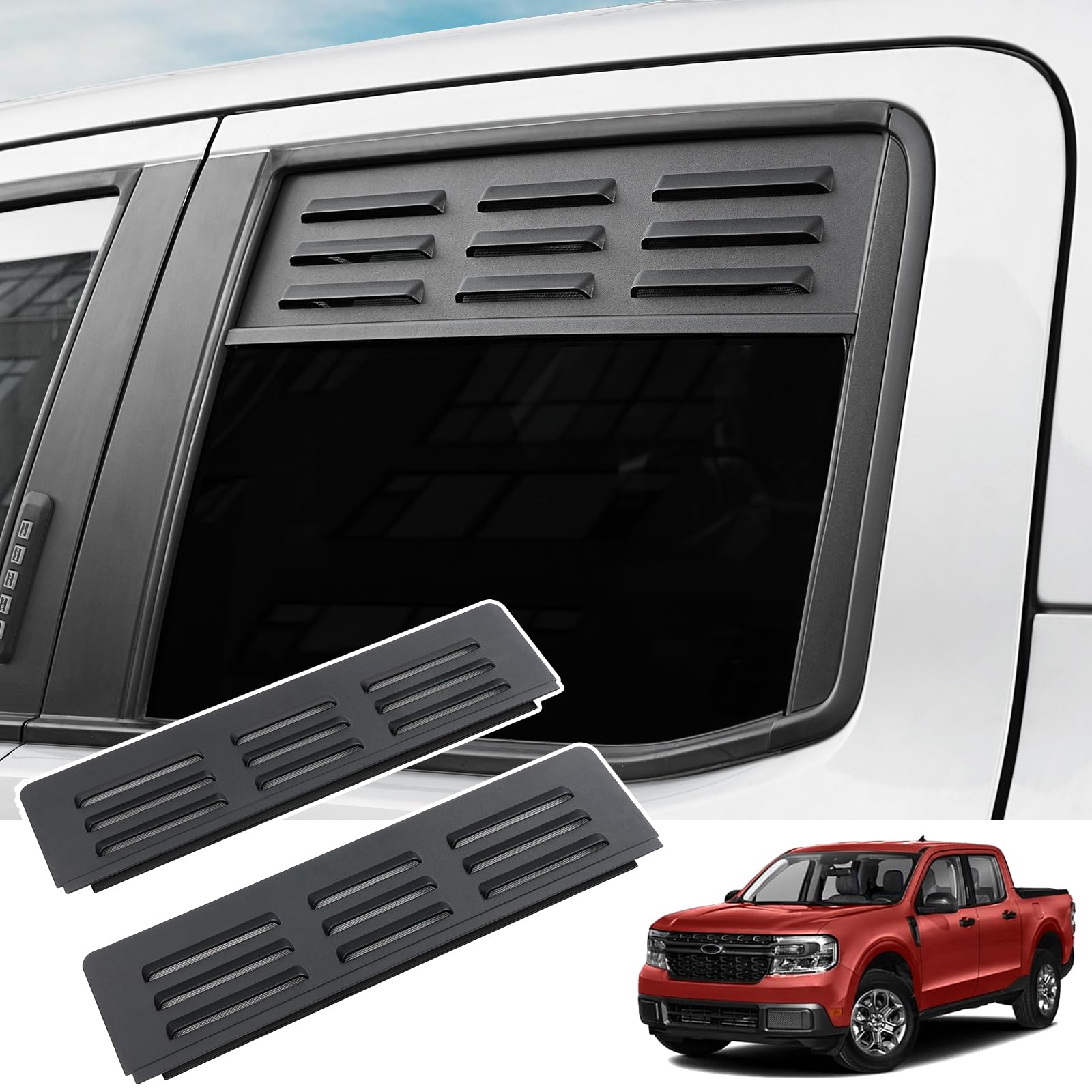 Rear Window Vents for Ford Maverick