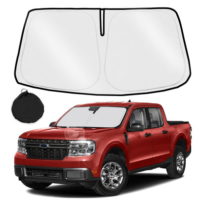 Mabett Windshield Sun Shade for Ford Maverick 2022-2026
