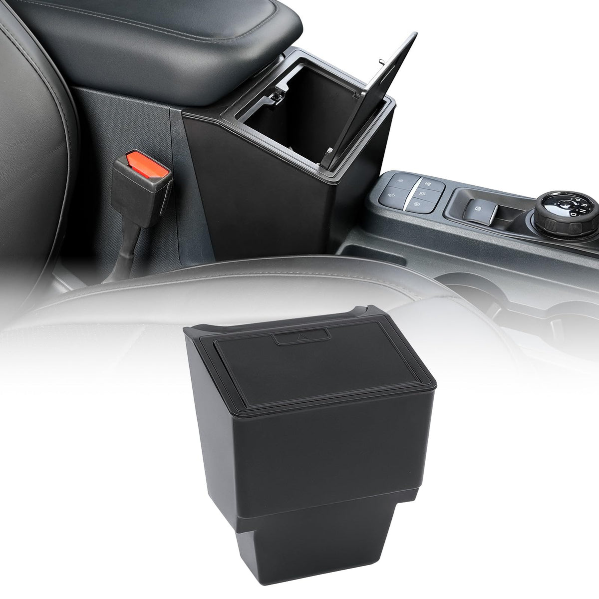 Lidded Center Console Storage Box for Ford Maverick