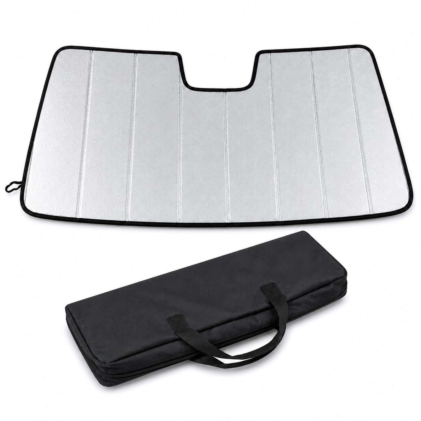 Windshield Sun Shade for 2024–2026 Toyota Tacoma Without Factory Dashcam
