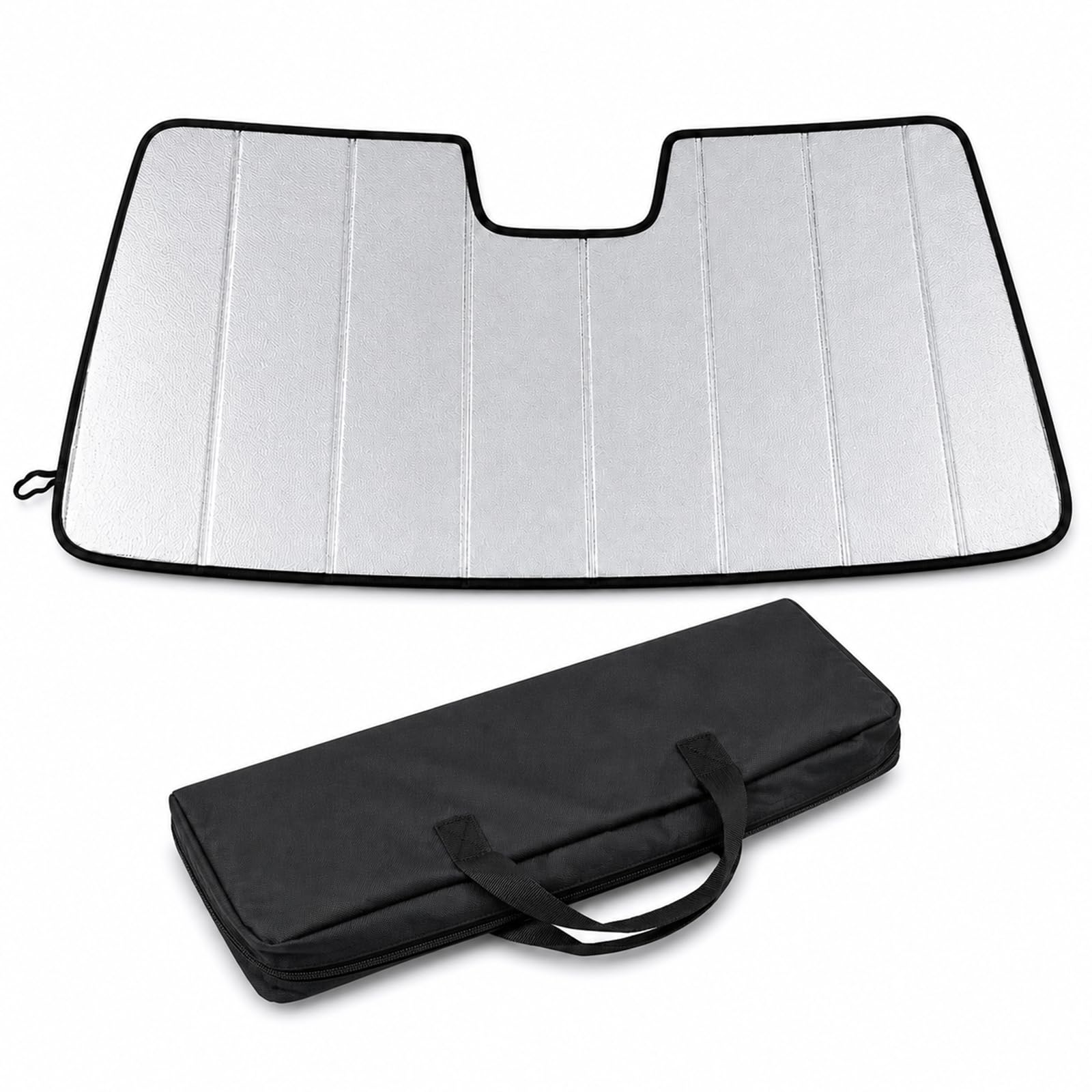 Windshield Sun Shade for 2024–2026 Toyota Tacoma Without Factory Dashcam