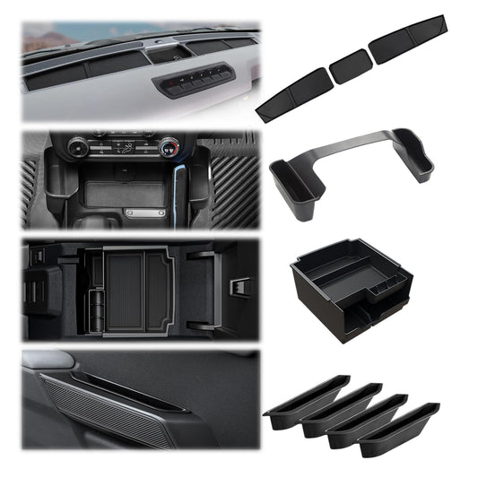 Interior Storage Organizer Set for 2025–2026 Ford Bronco 4-Door