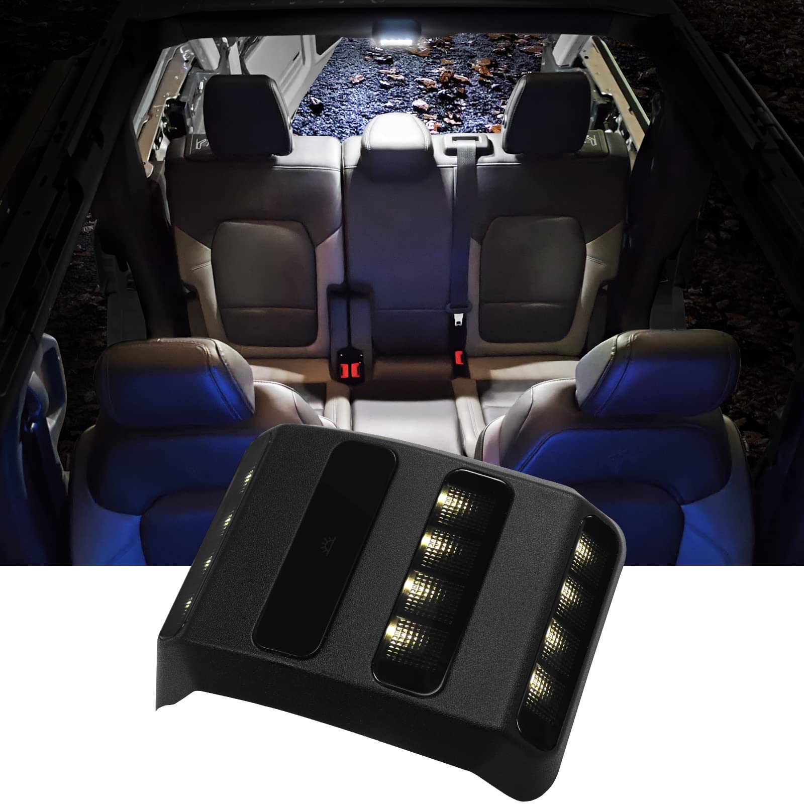 Rear Ceiling Lights for 2021–2024 Ford Bronco 4-Door