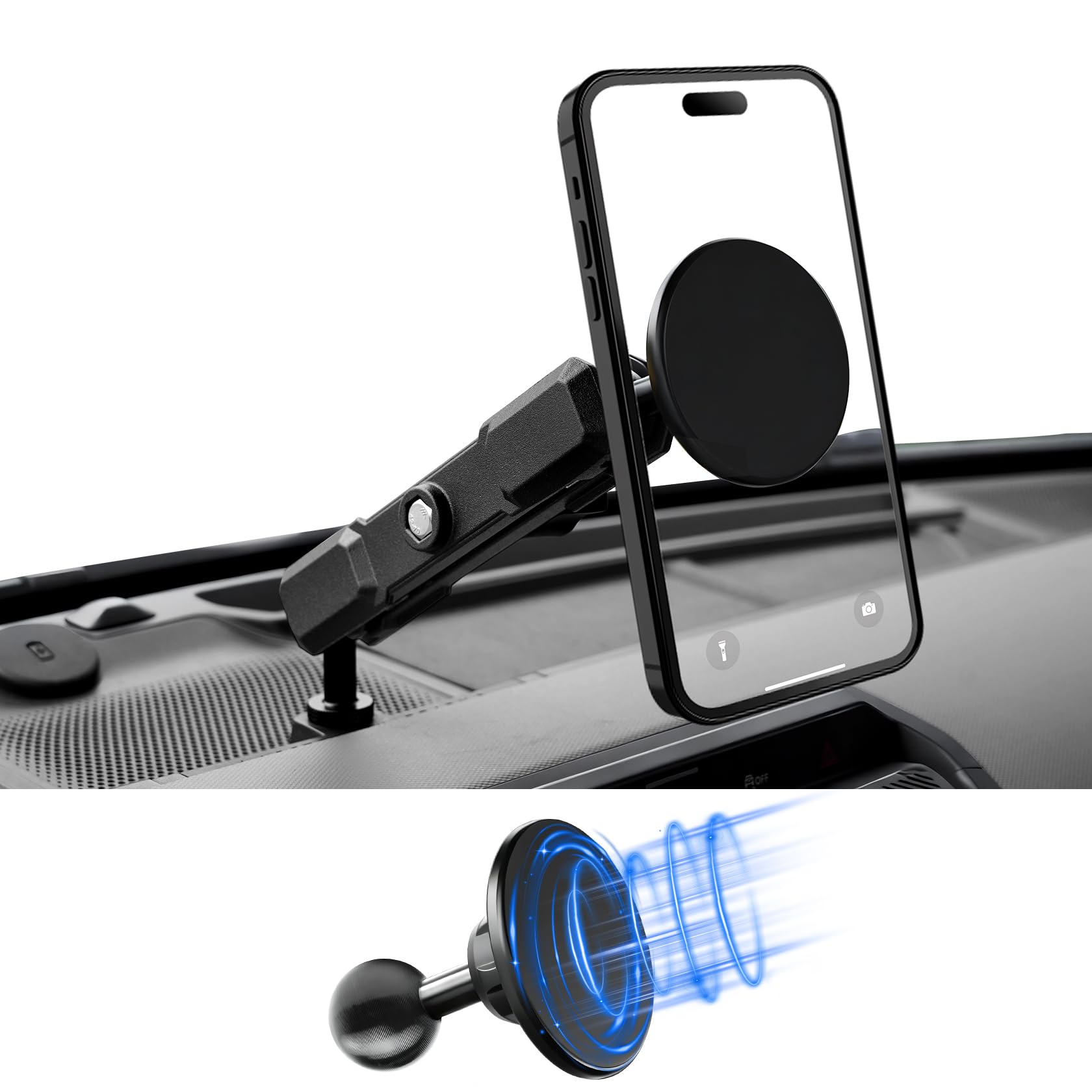 Aluminum Phone Mount for Ford Bronco