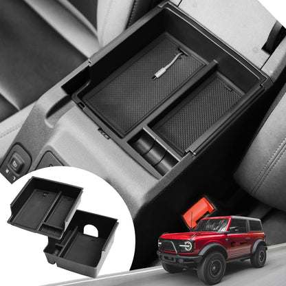 Mabett Console Organizer Tray for Bronco 2021-2024 2/4-Door  (Not Fits 2025+ Verison)