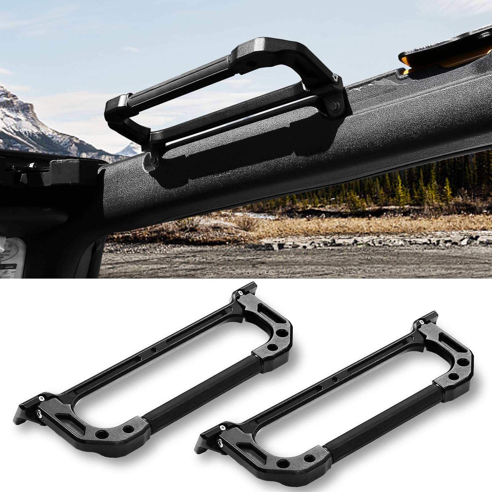 Aluminum Front Grab Handles for Ford Bronco