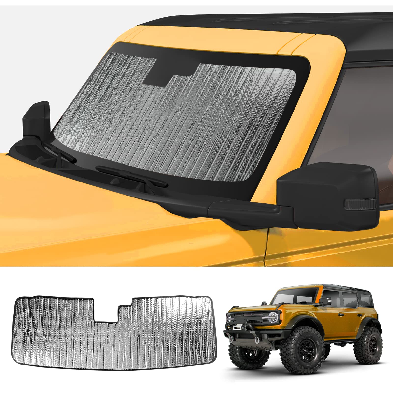 Windshield Sun Shade for Ford Bronco
