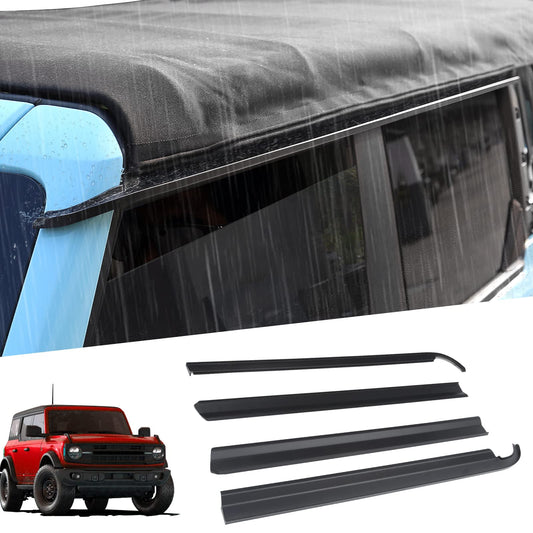 Mabett Window Visor Rain Guard for Ford Bronco 2021-2024 4-Door
