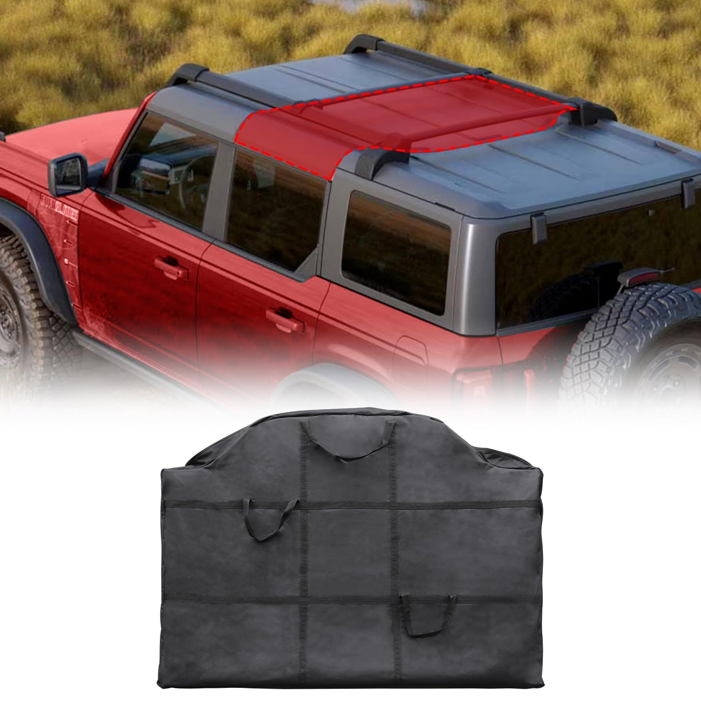Mabett Hard Top Storage Bag Compatible with Ford Bronco 2025 2024 2023 2022 2021