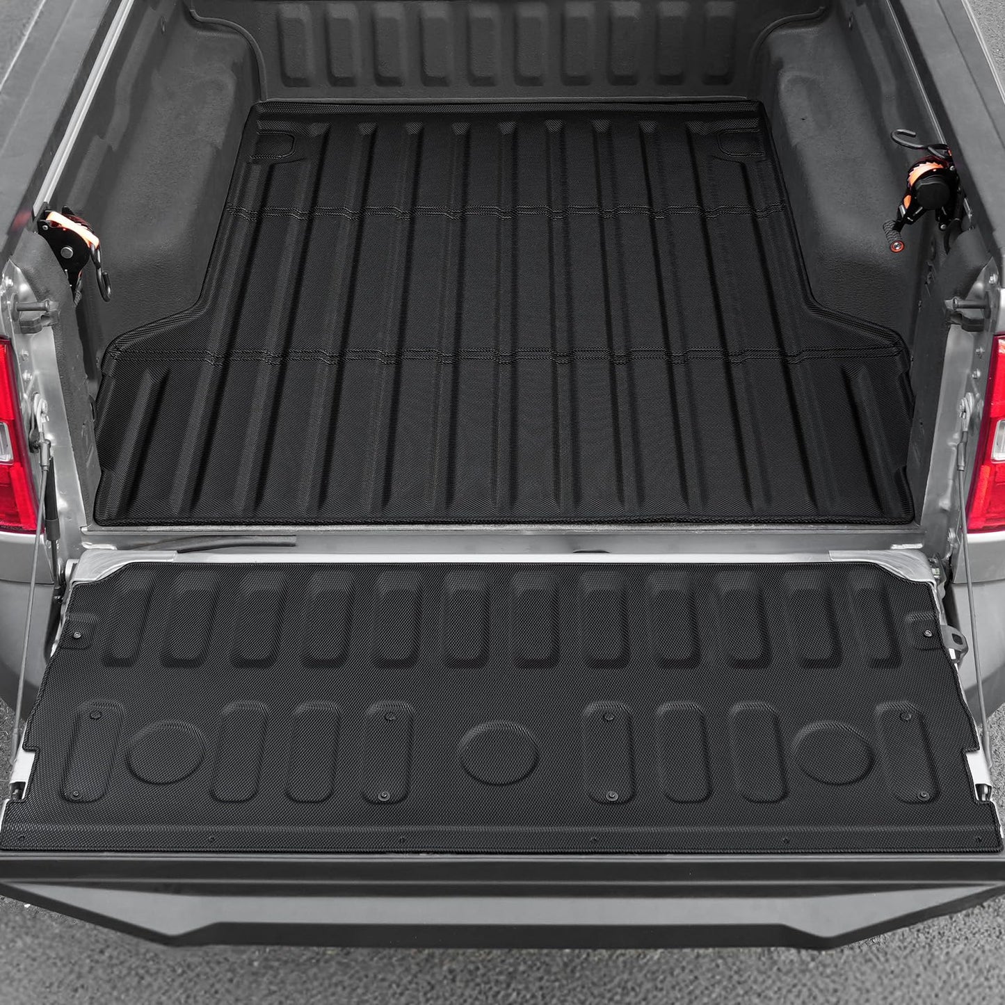 Mabett Truck Bed Mat with Tailgate Mat and Floor Mats with Door Sill Protectors for Ford Maverick Hybrid Model 2022-2026