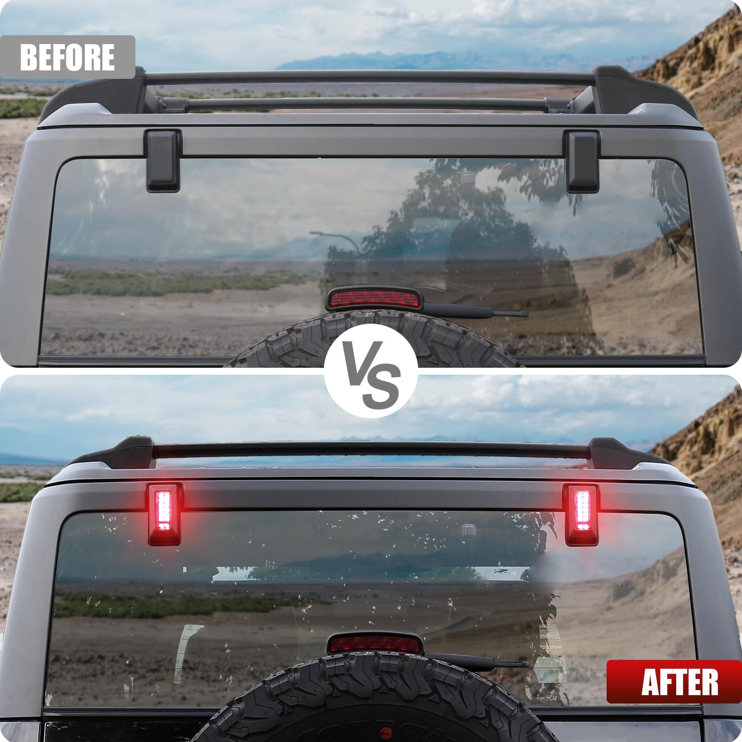 Mabett LED Rear Window Light for Ford Bronco Accessories 2021-2026