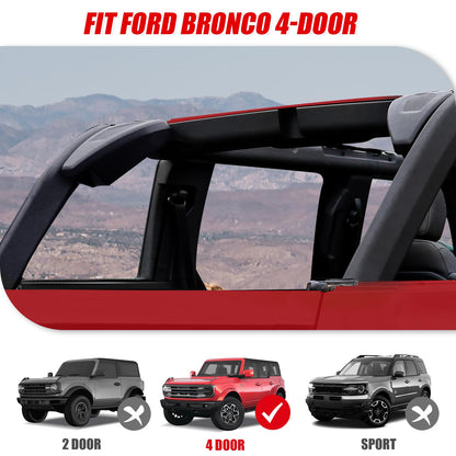 Mabett Roll Bar Cover for Ford Bronco 2021-2026 4 Door