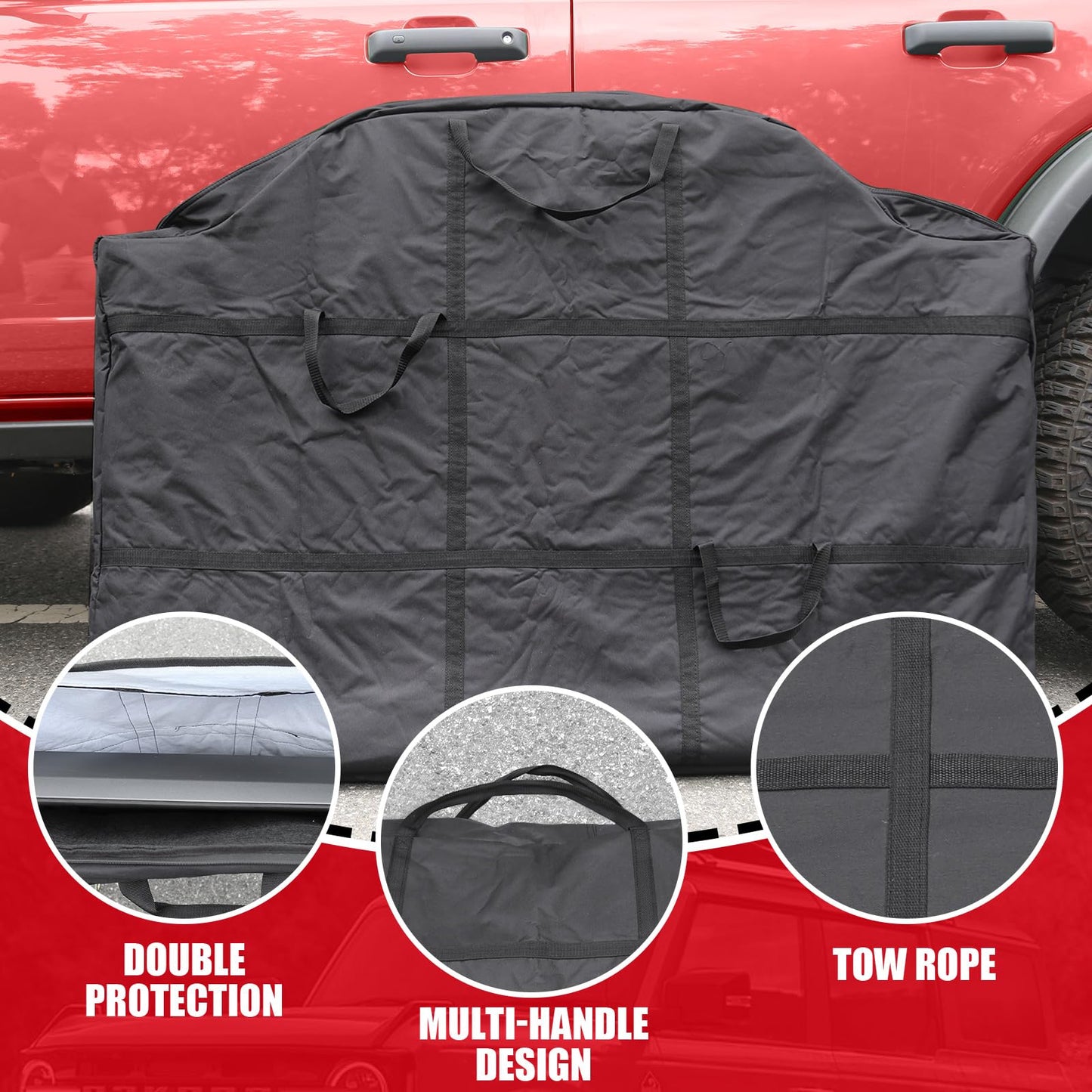 Mabett Hard Top Storage Bag Compatible with Ford Bronco 2025 2024 2023 2022 2021
