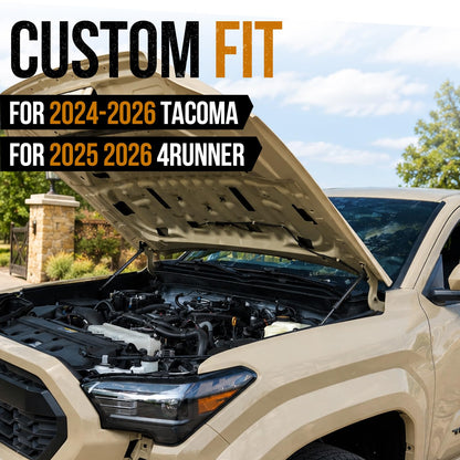 Hood Struts for 2024–2026 Toyota Tacoma & 2025–2026 4Runner