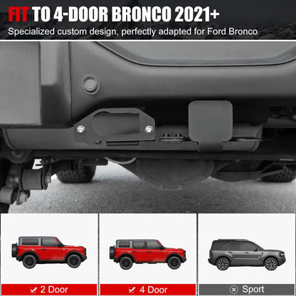 Mabett 2" Tow Trailer Hitch Receiver for Ford Bronco 2021-2026 2/4-Door