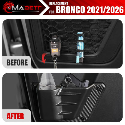 Mabett Rear Door Pocket for Ford Bronco Accessories 2021-2026