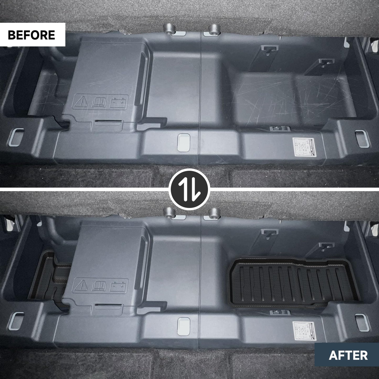 Mabett Under Seat Storage Mats for Ford Maverick Accessories 2022-2026