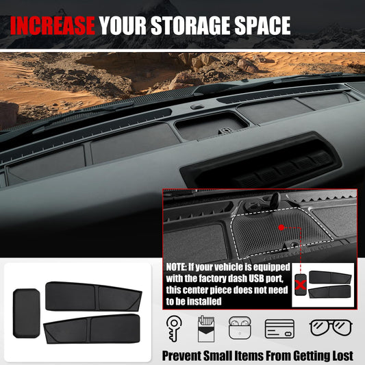 Interior Storage Organizer Set for 2025–2026 Ford Bronco 4-Door