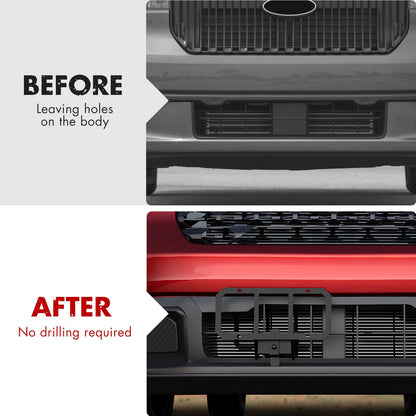 Mabett Front License Plate Frame Bracket for 2025 2026 Ford Maverick XL/XLT Accessories