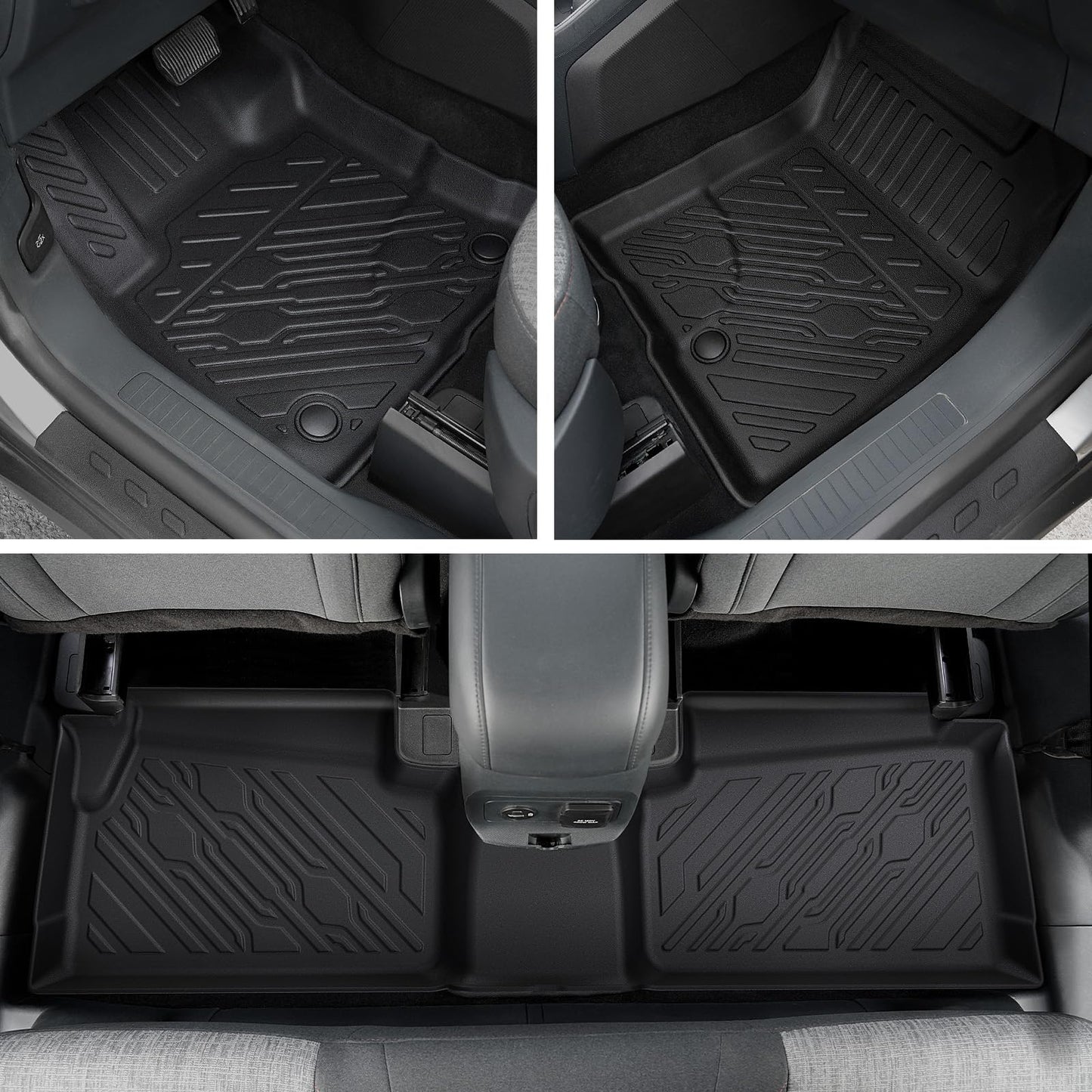 Mabett Truck Bed Mat with Tailgate Mat and Floor Mats with Door Sill Protectors for Ford Maverick Hybrid Model 2022-2026