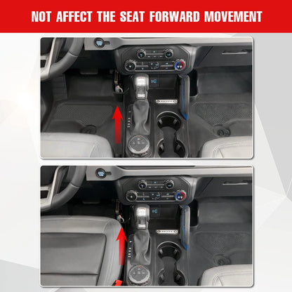 Mabett Center Console Shifter Storage Box Compatible with Ford Bronco 2021-2026