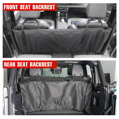 Mabett Soft Top Window Storage Bag for Ford Bronco Accessories 2021-2024 4 Door