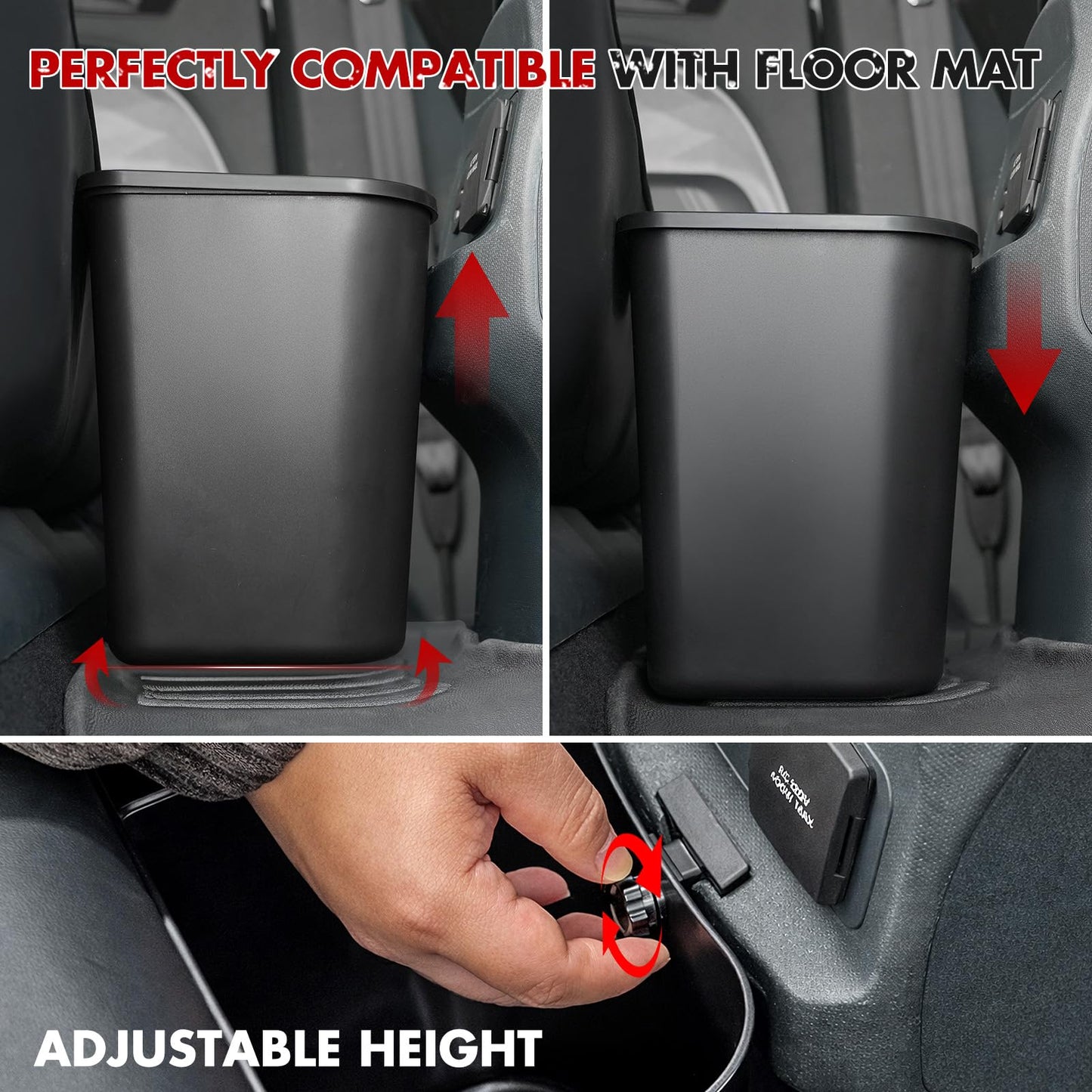 Mabett Trash Can for Ford Maverick 2022-2026