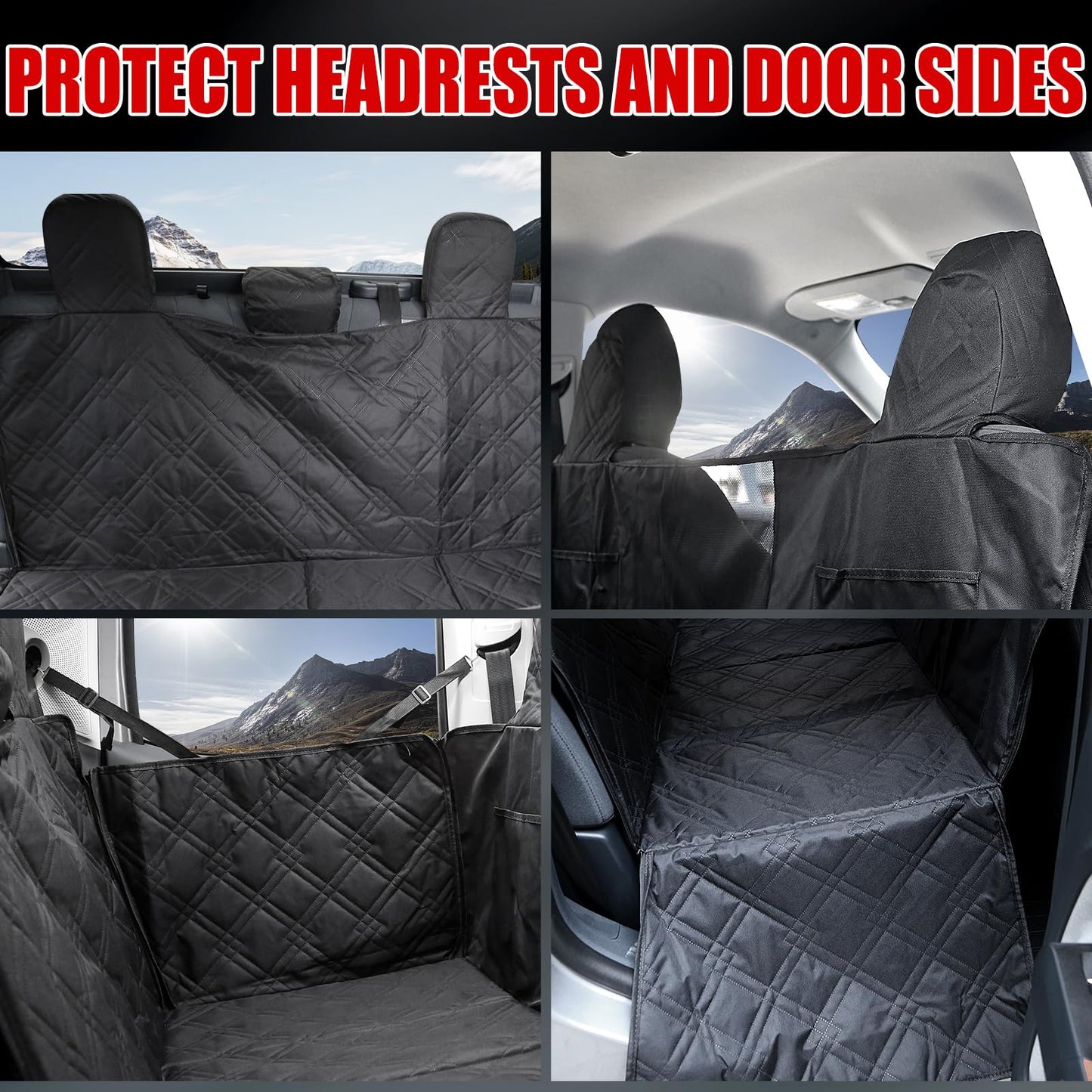 Mabett Dog Seat Covers for Ford Maverick Accessories 2022-2026