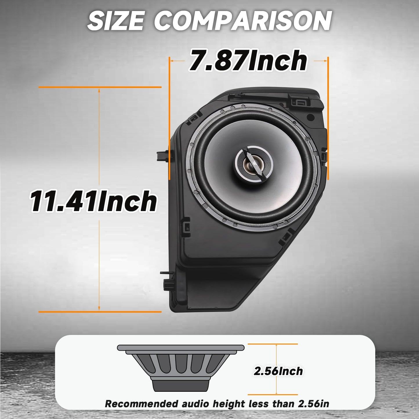 Mabett Rear Speaker Pods Compatible with Ford Bronco 2021-2026 4-Door